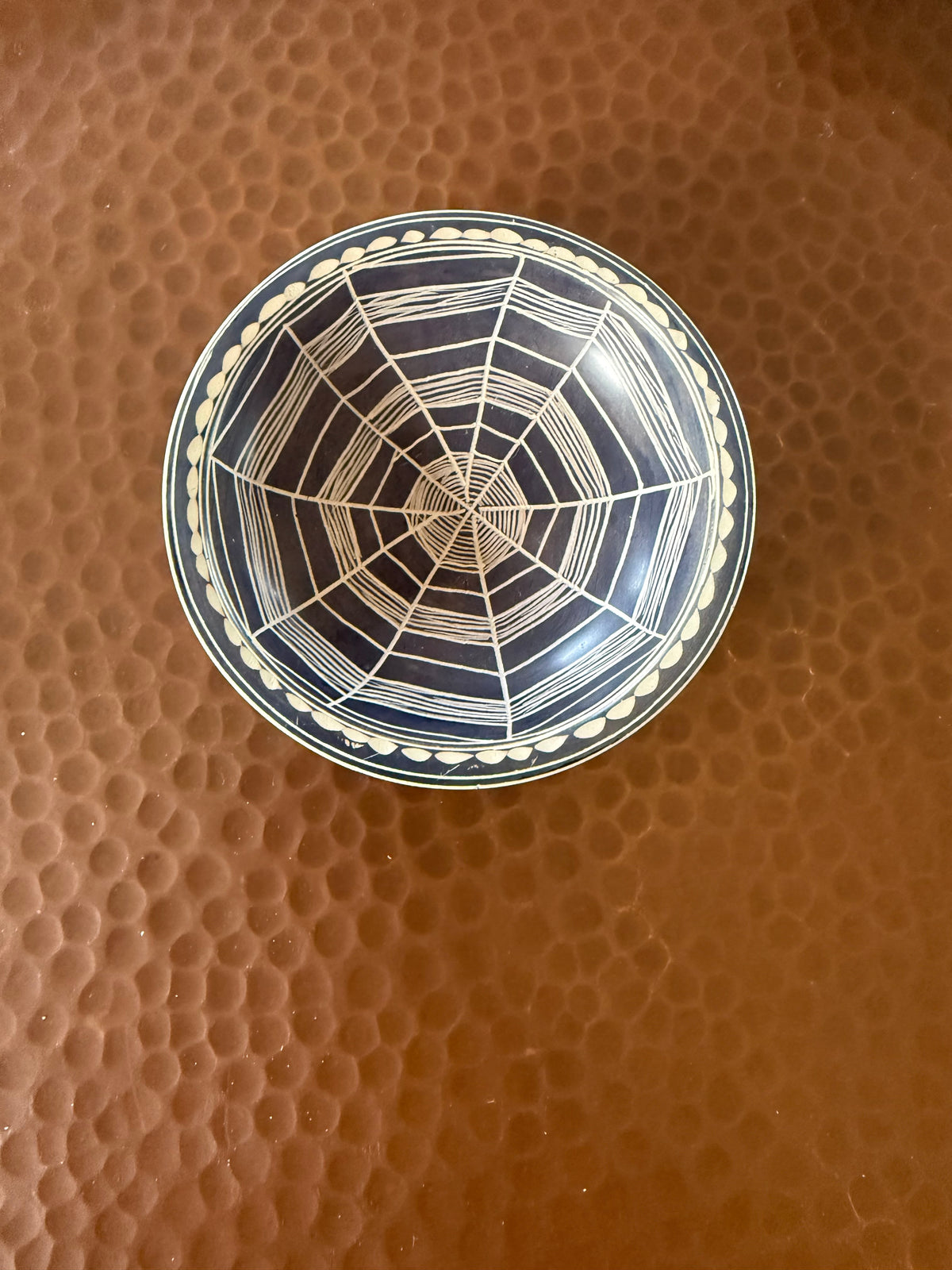 Hand Carved Small Bowl